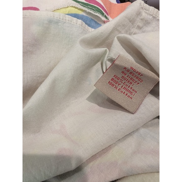 Boden Skirt Bright Multicolor Floral Lined A-Line Size 6 Side Zip Artsy - Picture 7 of 11